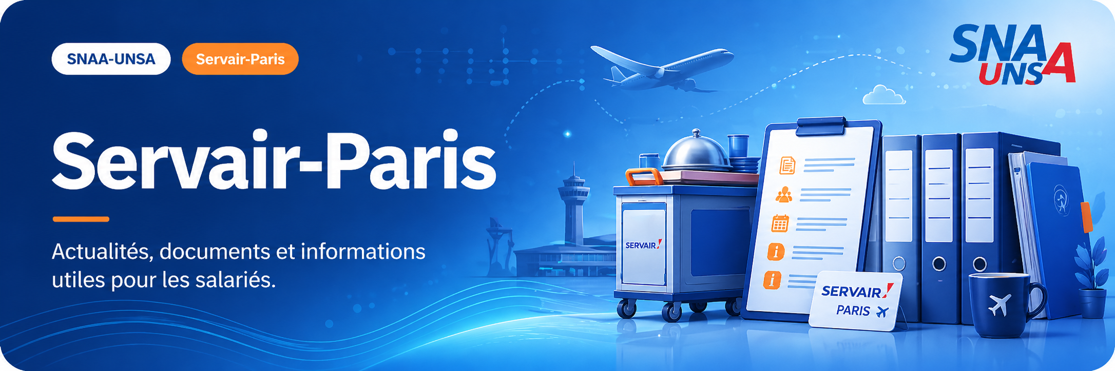 servair Paris snaa unsa